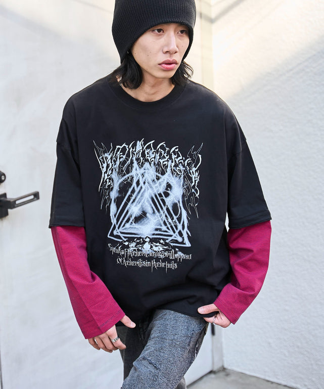 レッドボーダー　モデル:175cm L着用