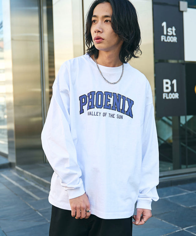 ホワイト　モデル:175cm L着用
