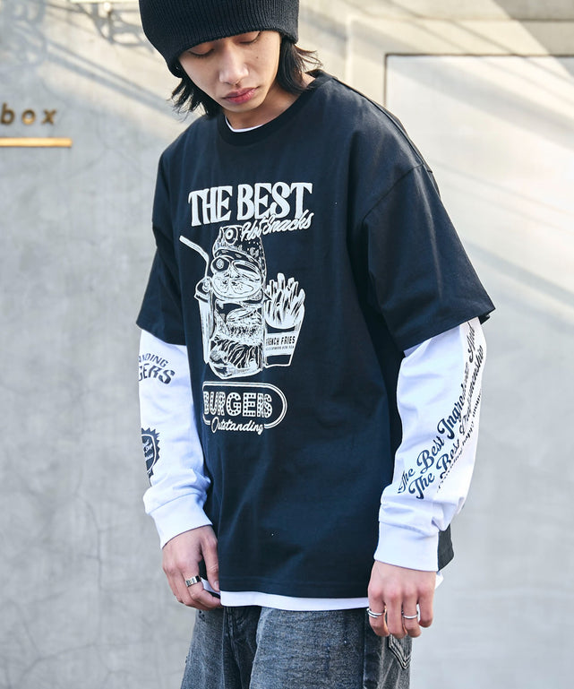ブラック　モデル:175cm L着用