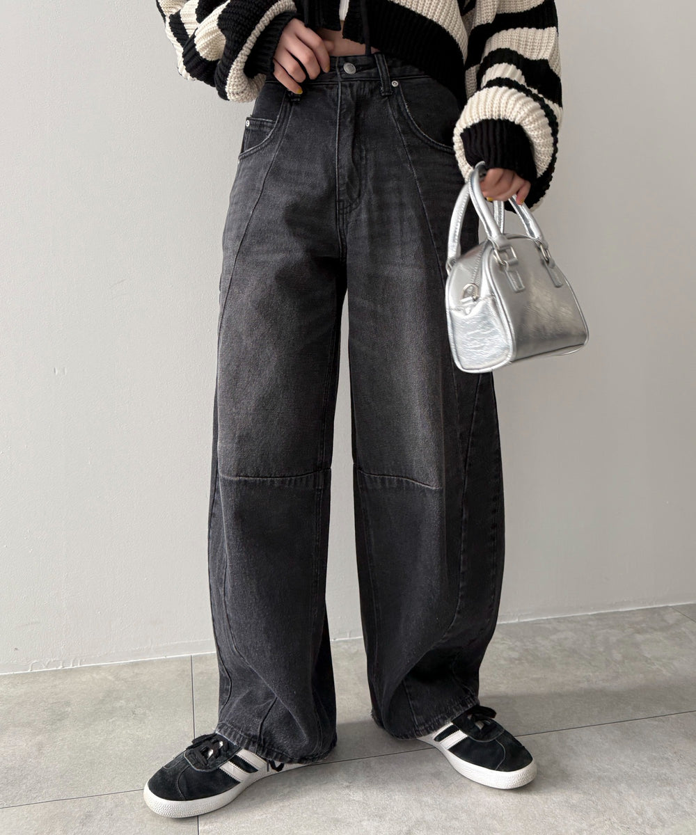 ブラック モデル：155cm M着用