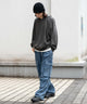 デニム淡加工 モデル：175cm L着用
