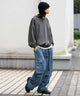 デニム淡加工 モデル：175cm L着用
