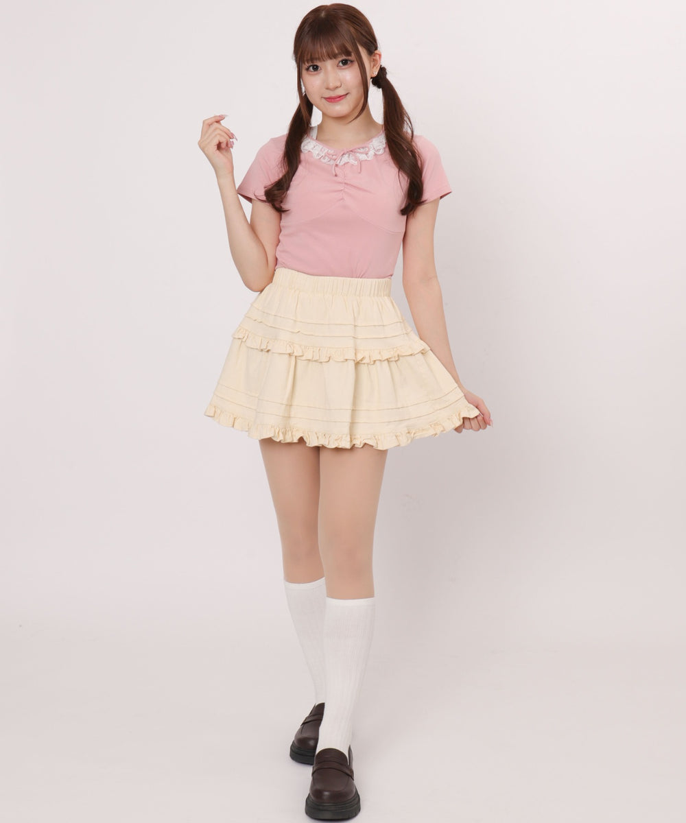 ホワイト　モデル:165cm