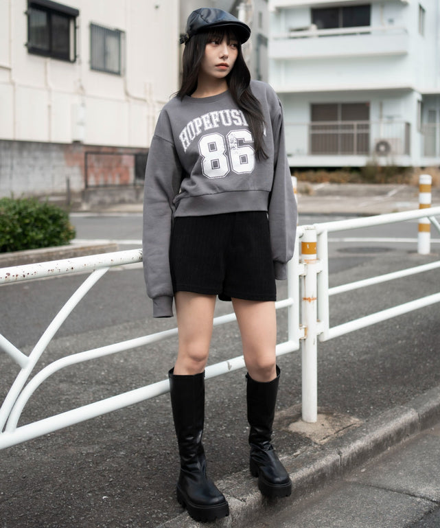 柄７　モデル：159cm F着用