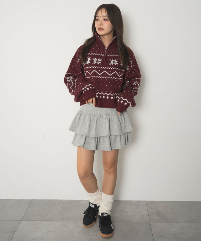 レッド　モデル：165cm F着用