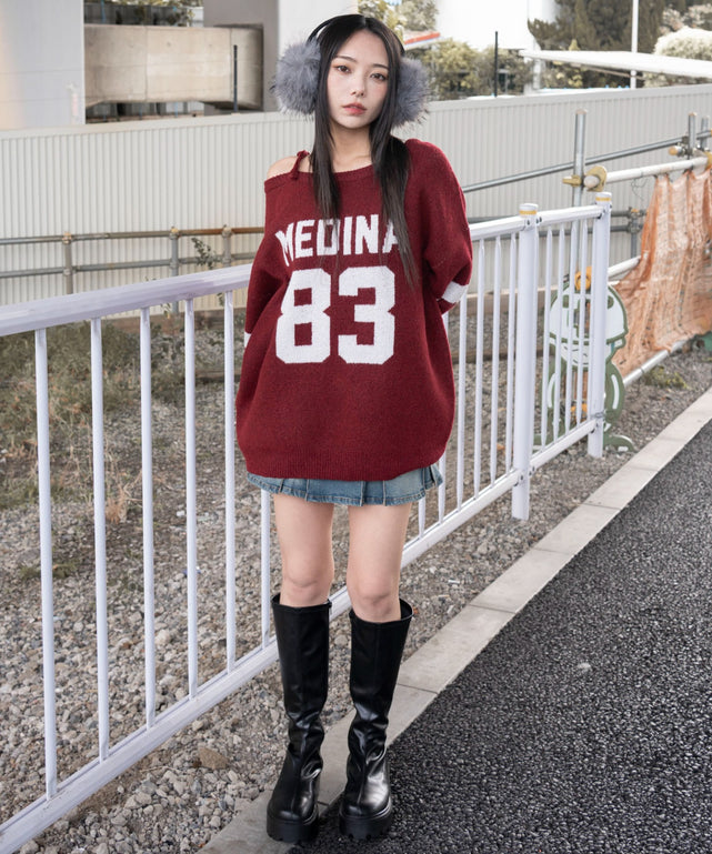 ワイン　モデル：159cm F着用