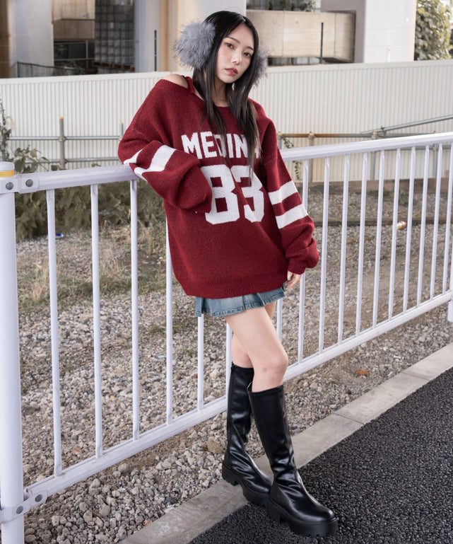 ワイン　モデル：159cm F着用