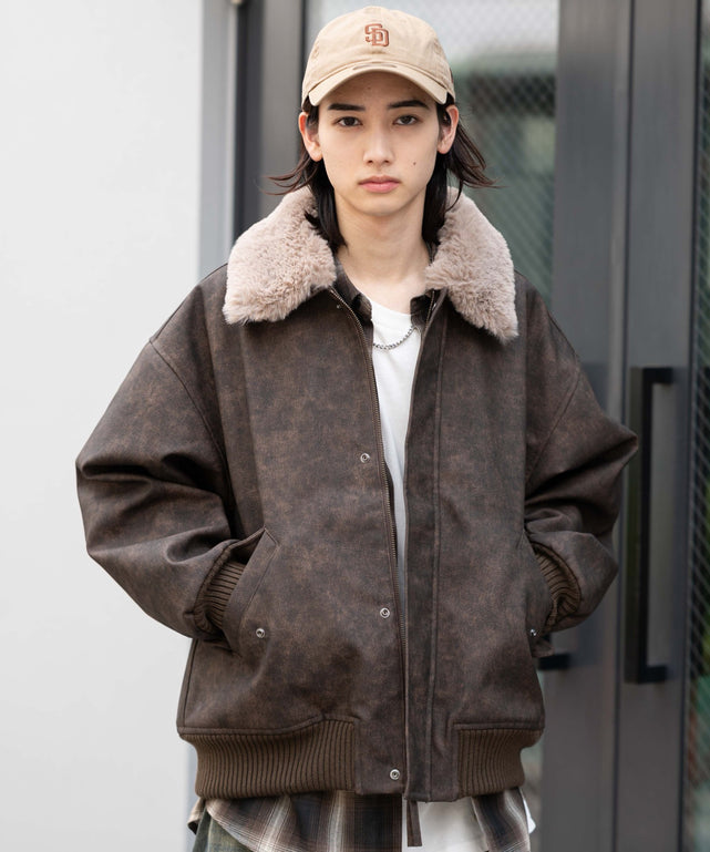 ブラウンソノタ モデル：175cm L着用