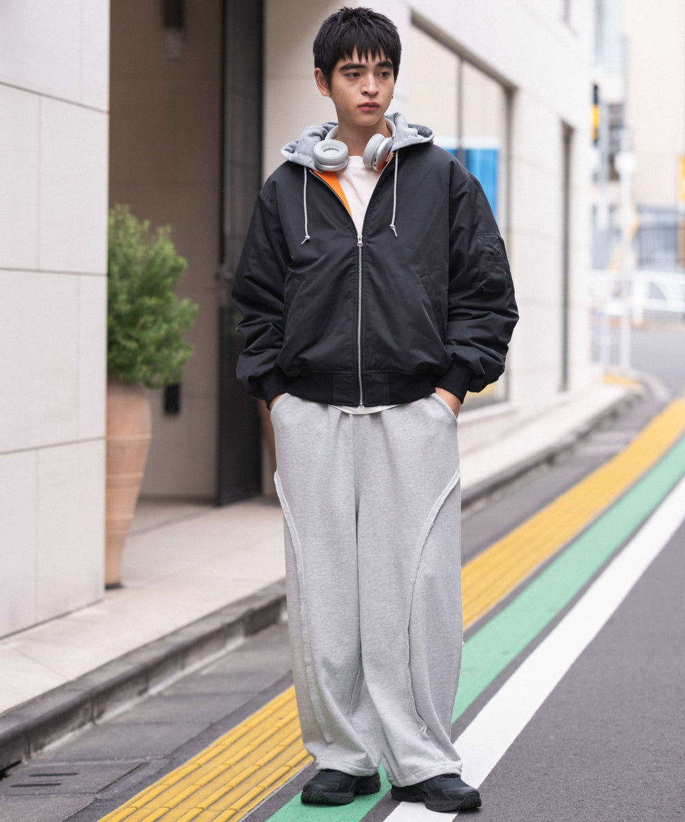 ブラック モデル：180cm L着用
