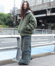 カーキ　モデル：161cm L着用