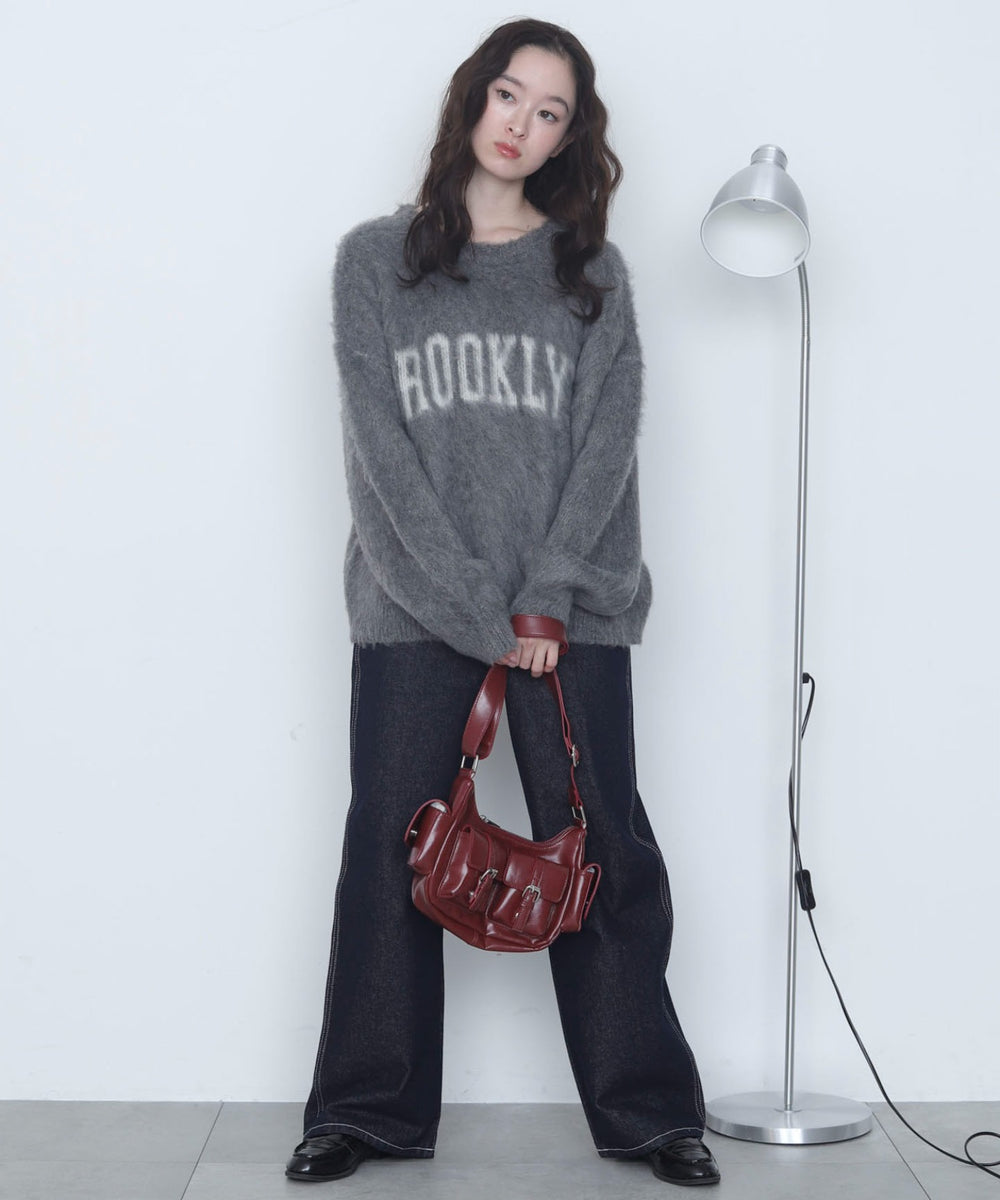 グレー　モデル：163cm F着用