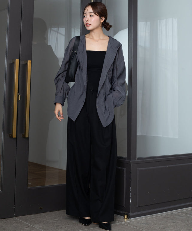 ブルー　モデル：165cm F着用