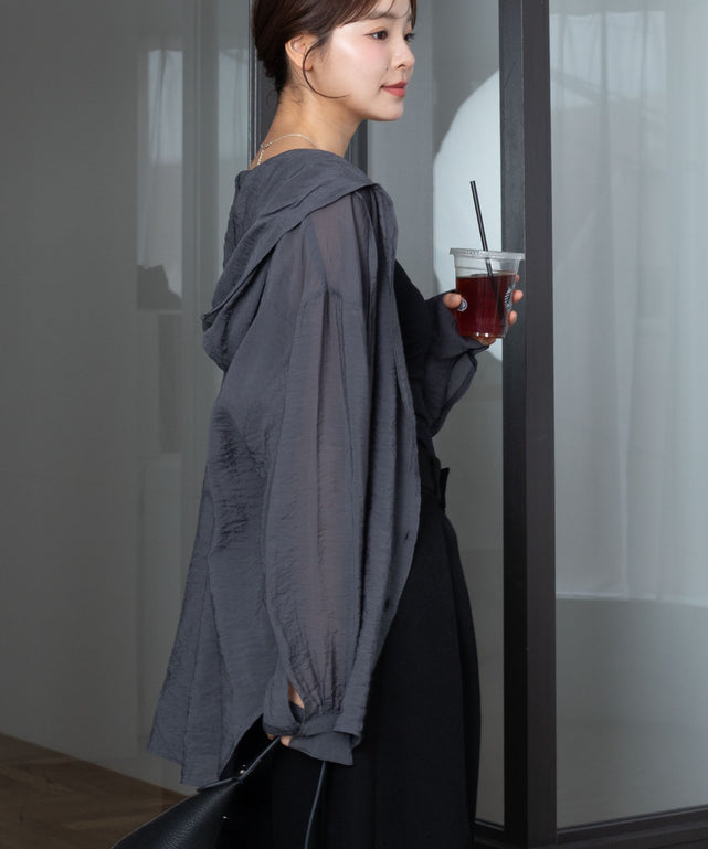 ブルー　モデル：165cm F着用