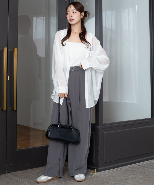 チャコール　モデル：165cm F着用