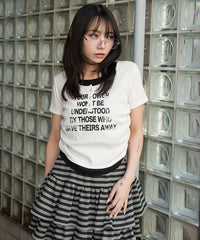 レイヤードグラフィックT