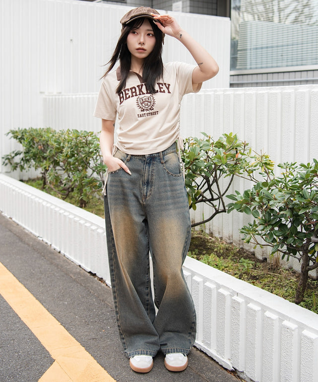 ネイビー　モデル：159cm F着用