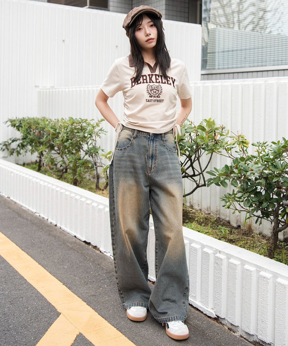ネイビー　モデル：159cm F着用