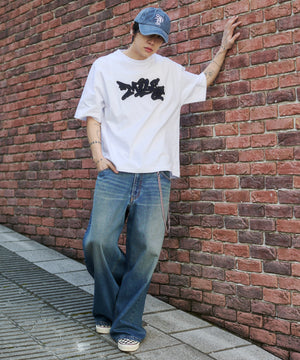ホワイト モデル：175cm L着用