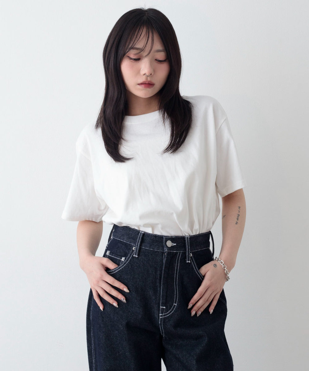 ホワイト　モデル：159cm S着用