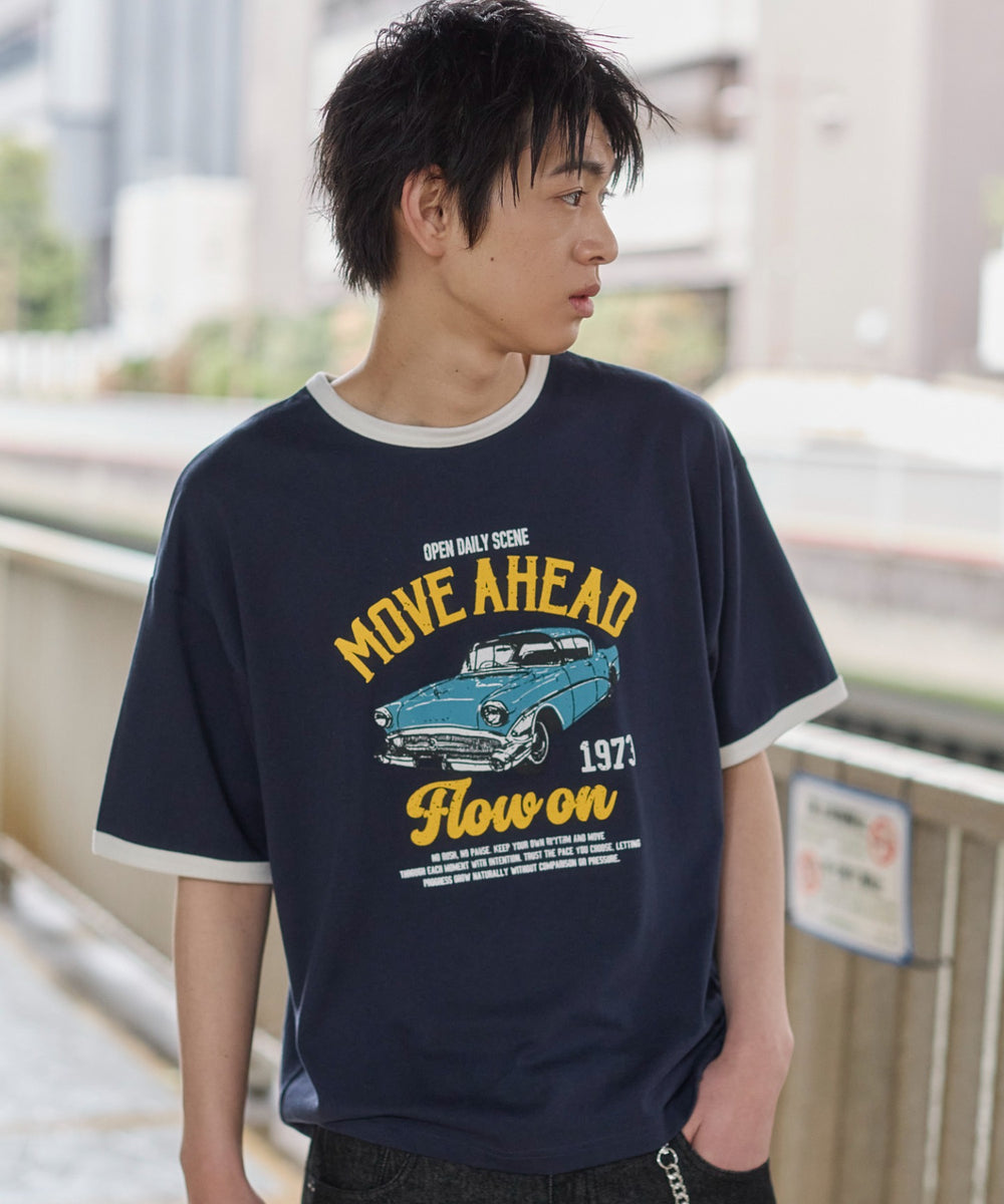 ネイビー モデル：181cm L着用