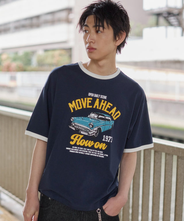ネイビー モデル：181cm L着用