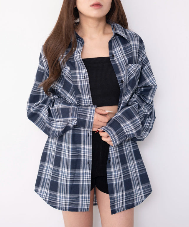 ネイビー　モデル：155cm F着用