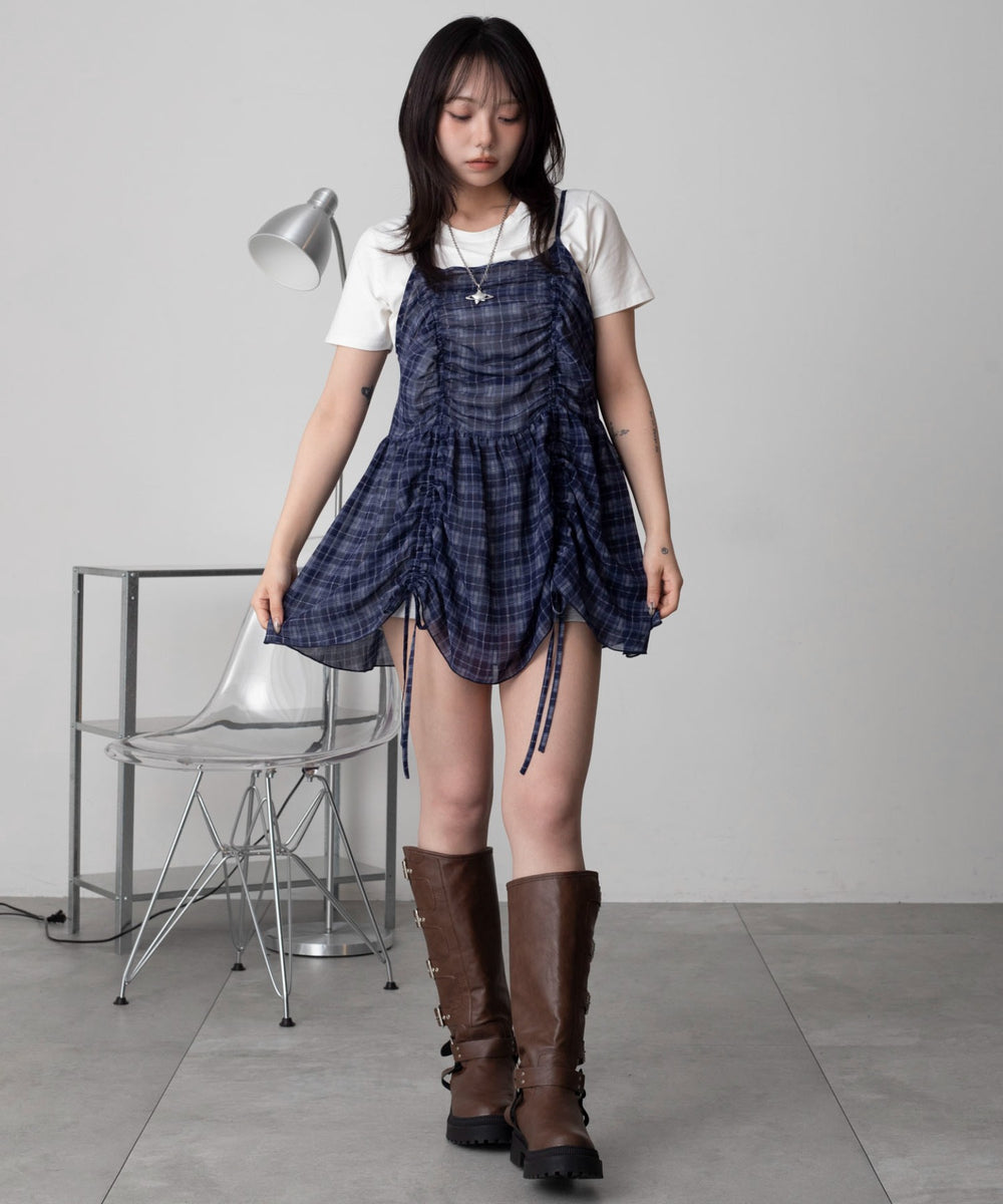 ホワイト　モデル：159cm F着用