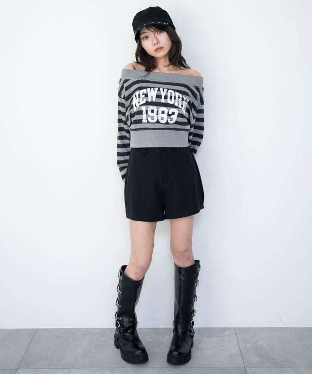 ブラック　モデル：159cm F着用
