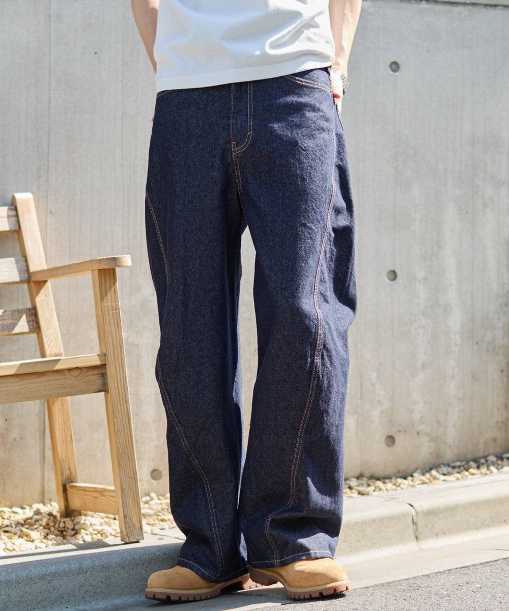 デニムインディゴ モデル：181cm L着用