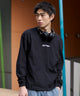 グラフィックBIG　T（LS）/ブラック モデル：181cm L着用