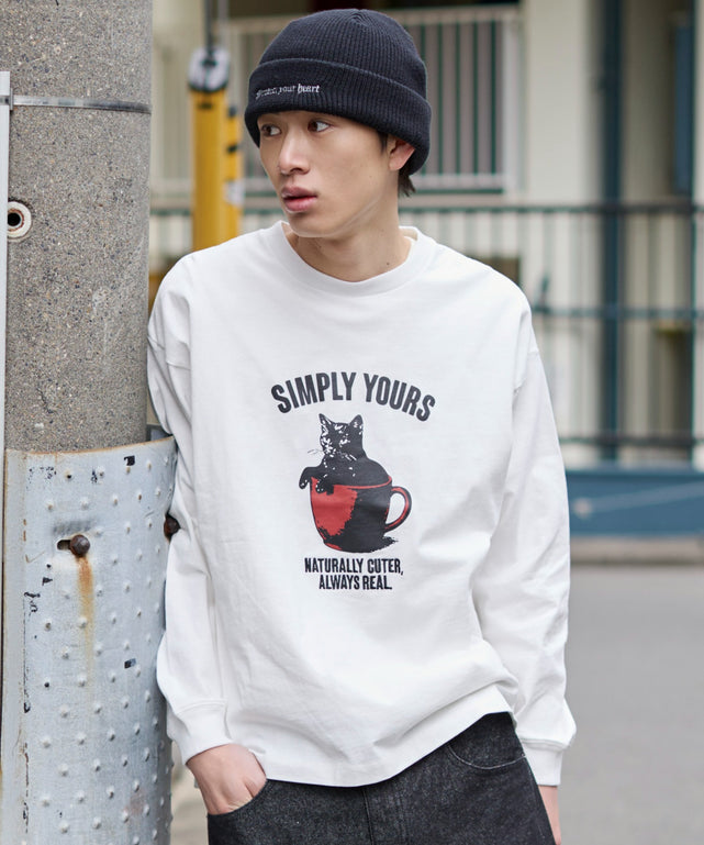 ホワイト モデル：181cm L着用