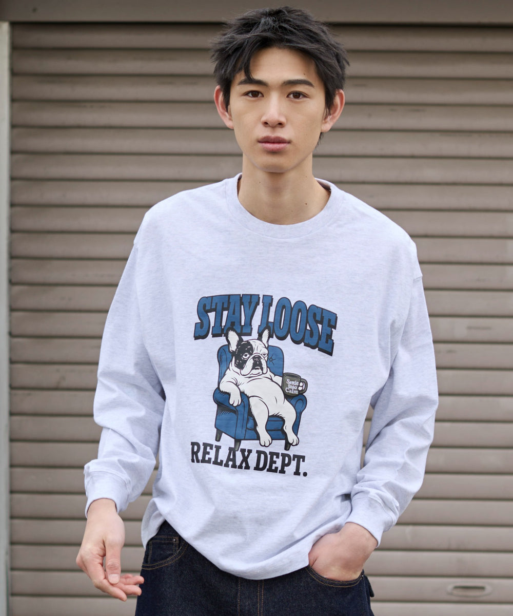 アッシュグレー モデル：181cm L着用