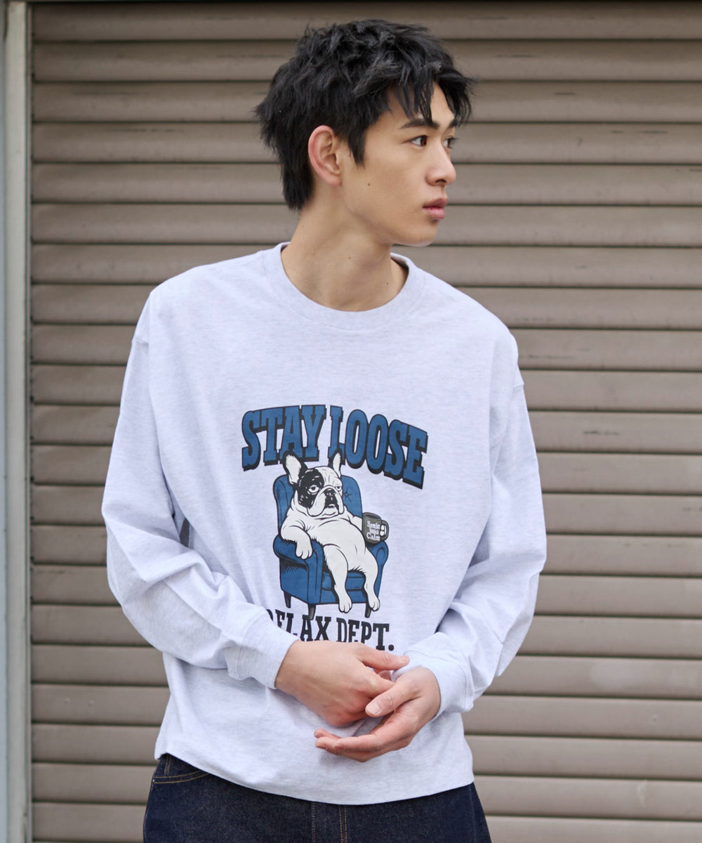アッシュグレー モデル：181cm L着用