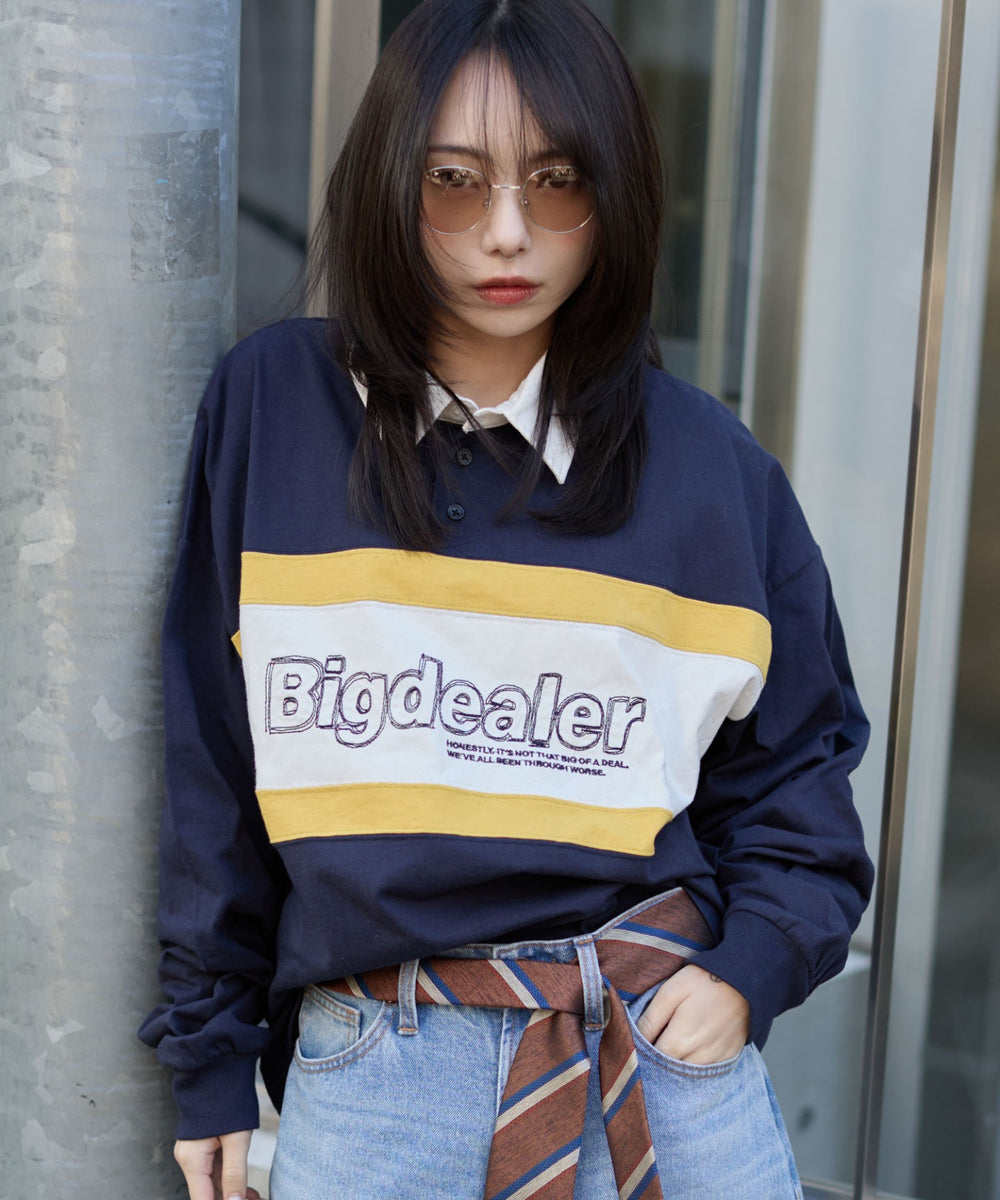 ネイビー モデル：159cm M着用