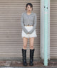 杢グレー モデル：159cm F着用