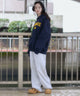 ネイビー　モデル：163cm M着用