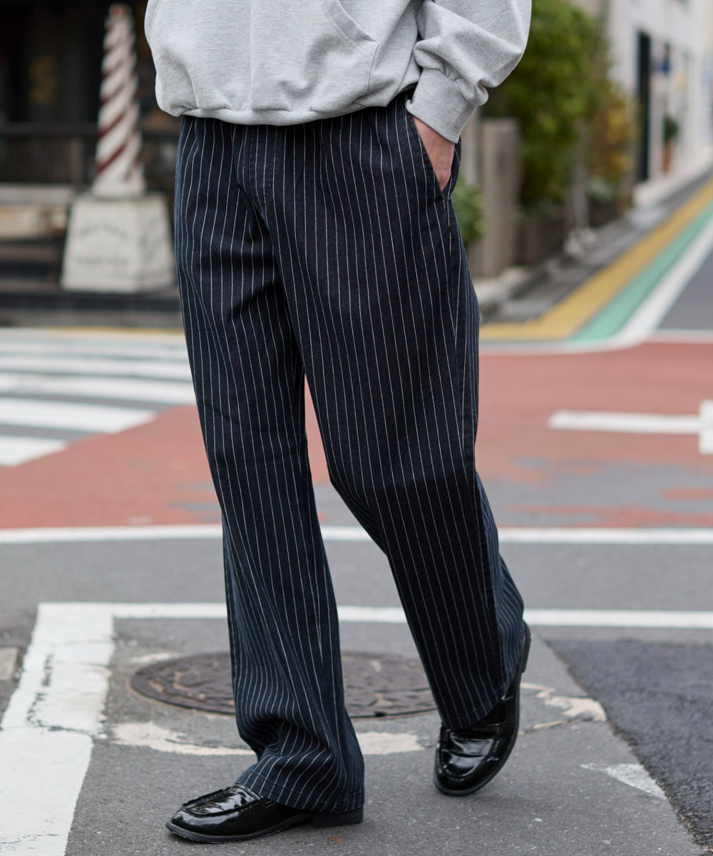 ブルーストライプ モデル：181cm L着用