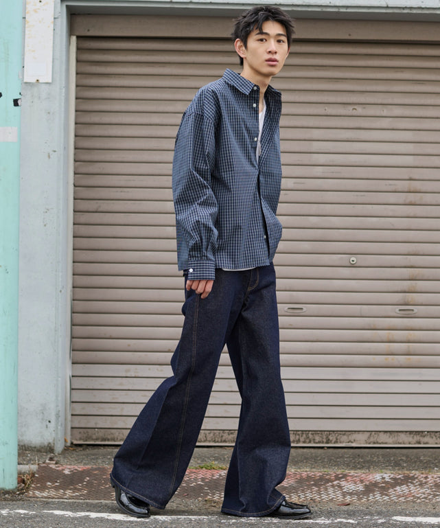 デニムインディゴ モデル：181cm L着用