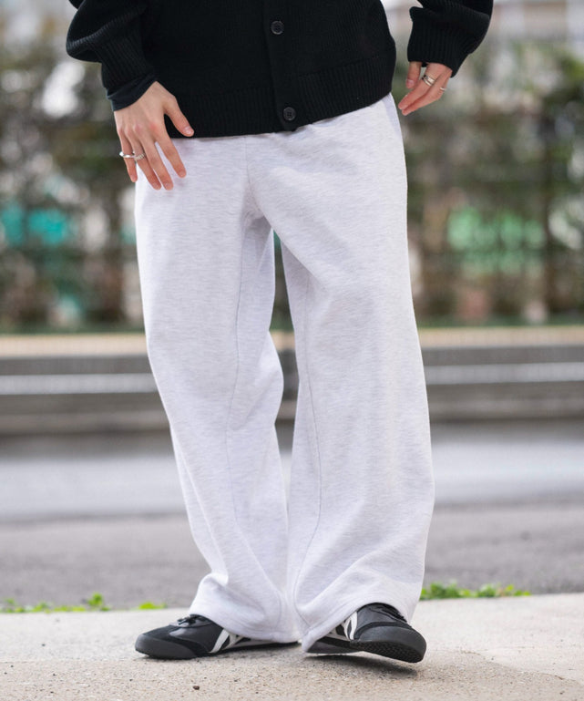ボンディングスウェットパンツ/アッシュグレー モデル：175cm L着用