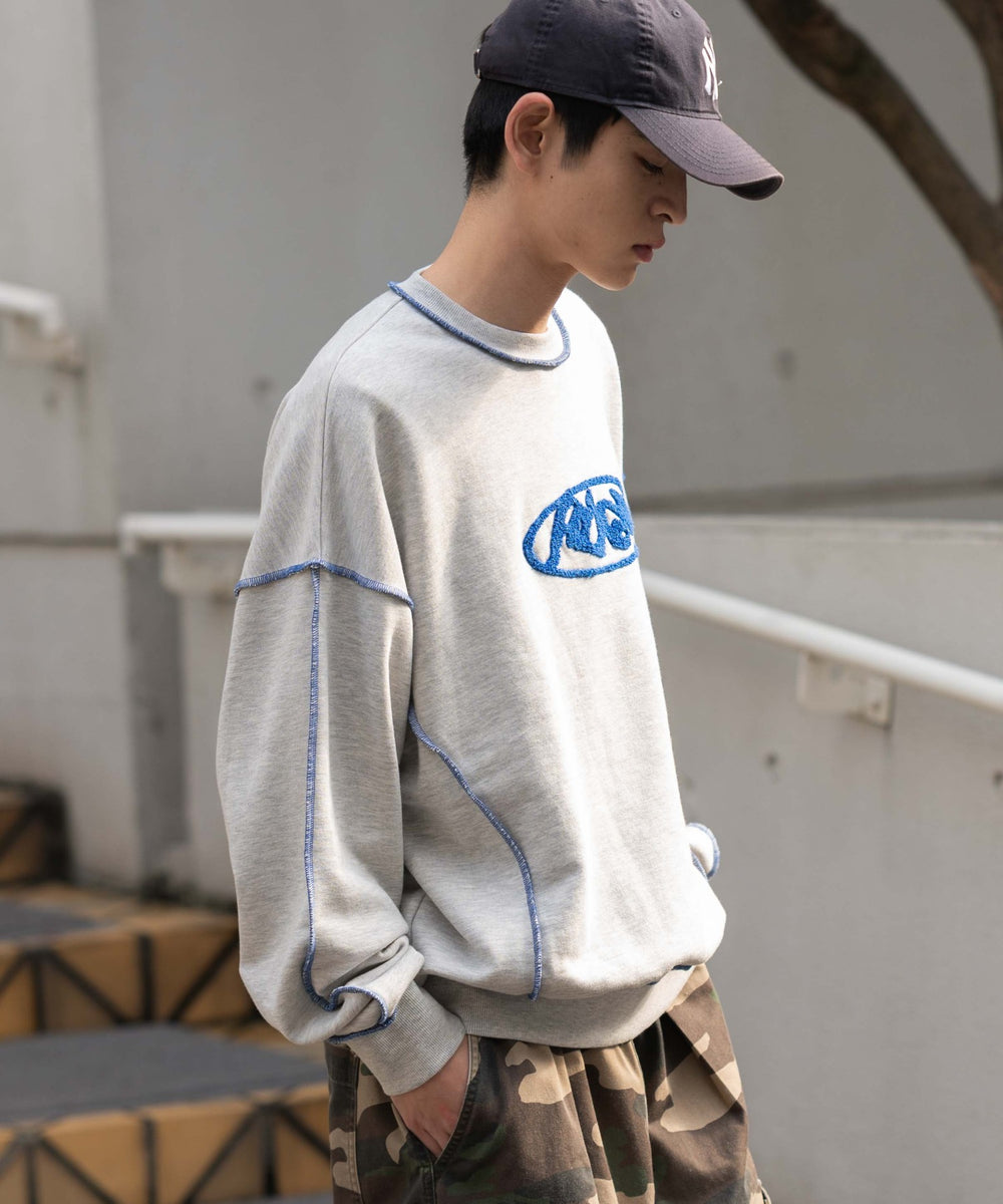 杢グレー モデル：180cm L着用