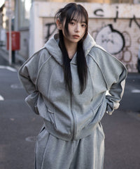 杢グレー / M