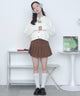 ホワイト　モデル：163cm M着用