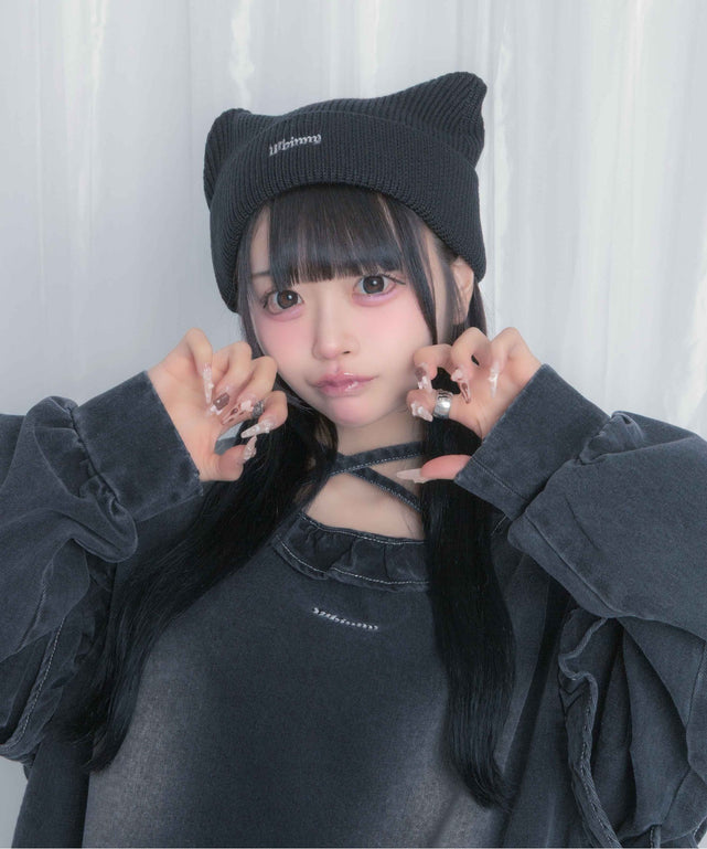 くつろぎねこパンチ帽