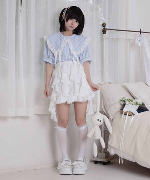 MAXレベルのふりるスカート