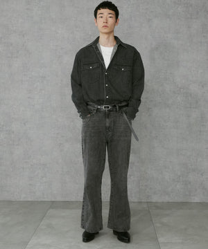 デニムブラックソノタ　モデル:183cm L着用