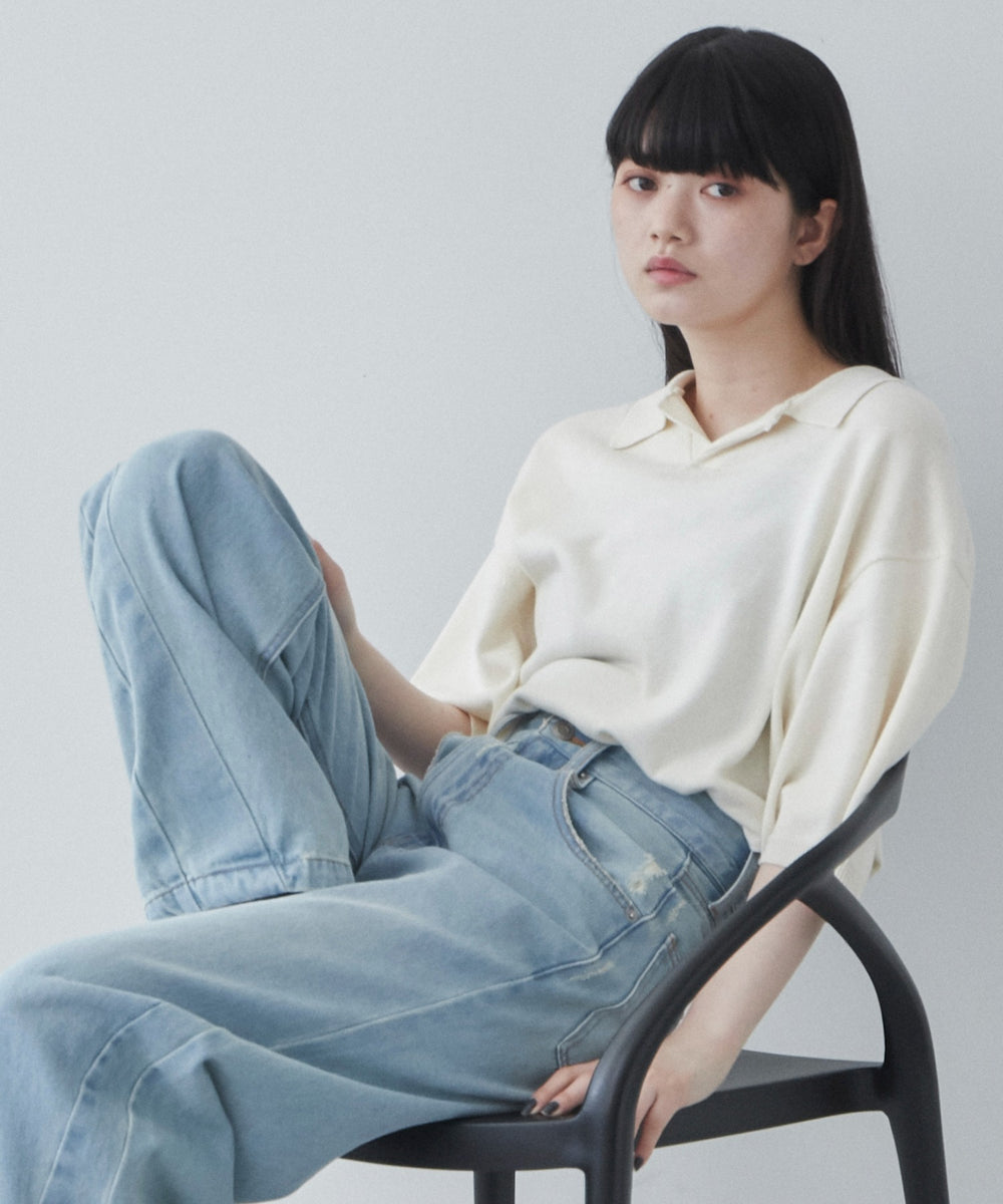 オフホワイト モデル：165cm M着用