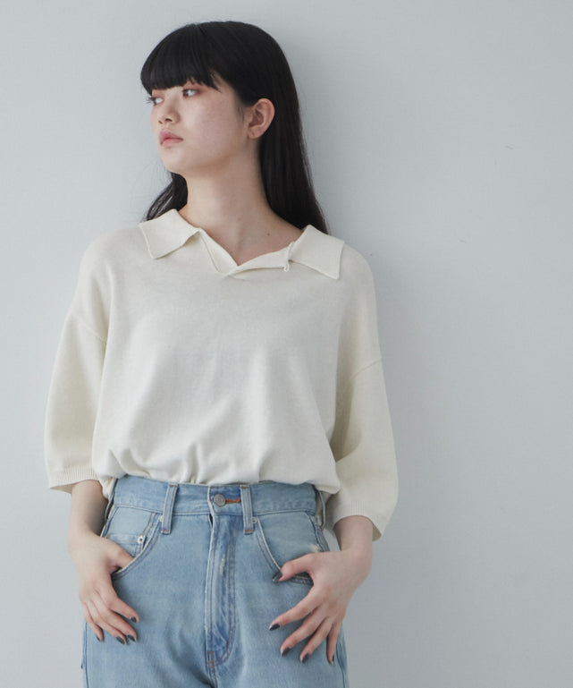 オフホワイト モデル：165cm M着用