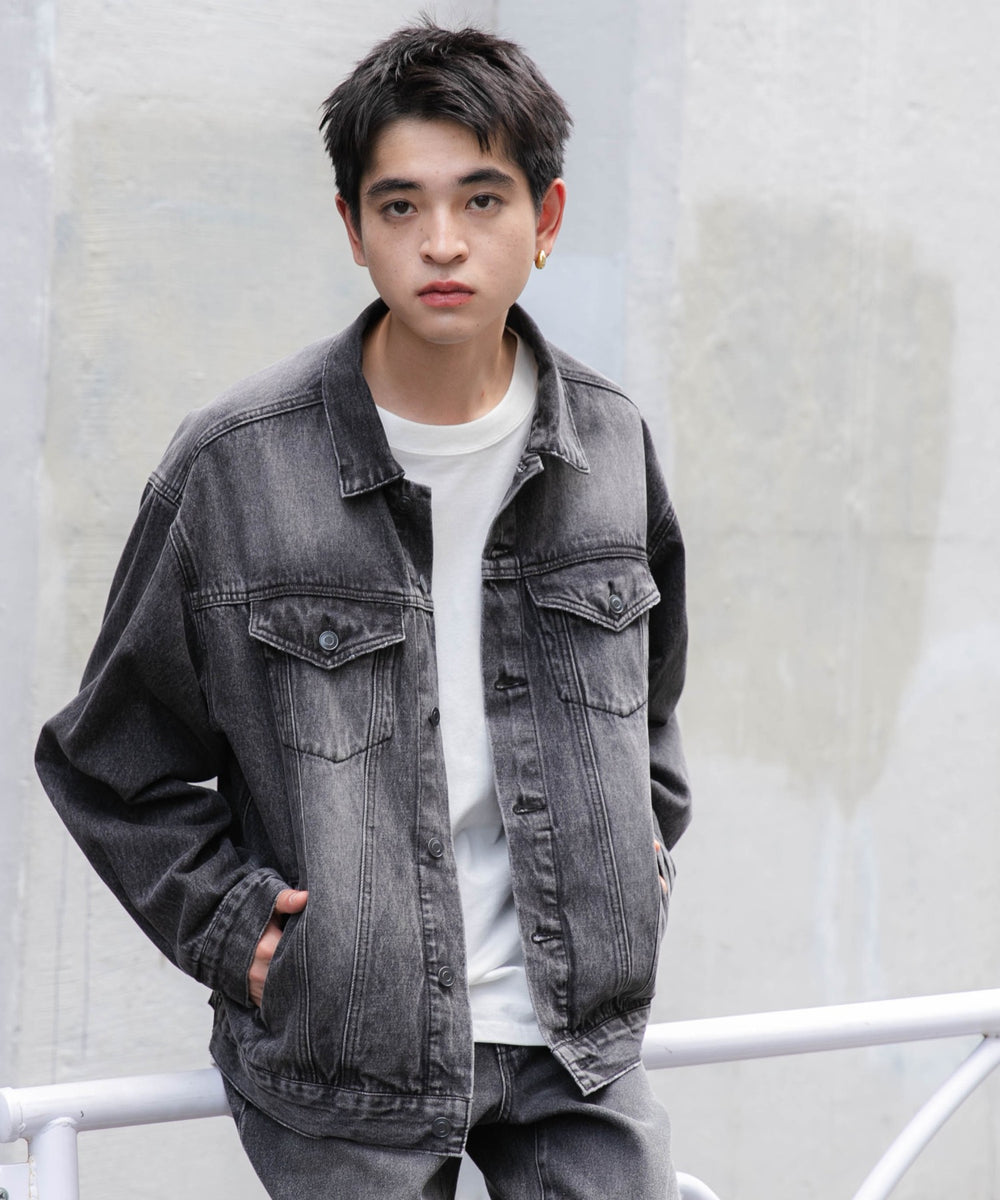 デニムブラックソノタ モデル：180cm L着用