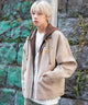 ベージュ モデル：175cm L着用