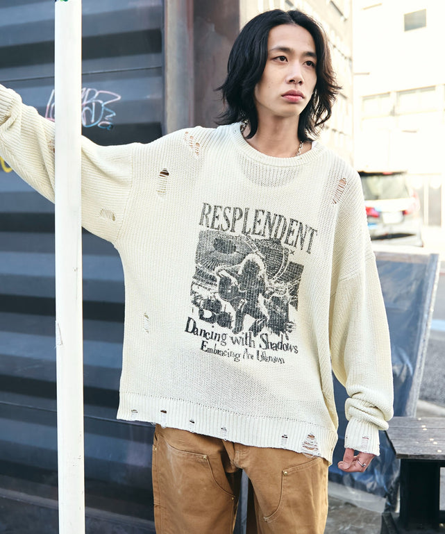オフホワイト　モデル:175cm L着用